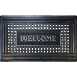 Tapis Mercure Caoutchouc Welcome 45X75Cm de marque ID MAT, référence: B9119600