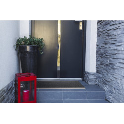 Tapis Rocky Anthracite 40X60Cm - ID MAT