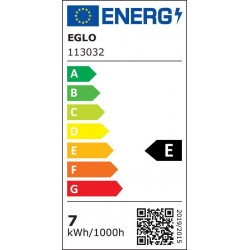 Ampoule connectée led clair EDISON E27 806 Lm, variation de blancs, EGLO - Eglo