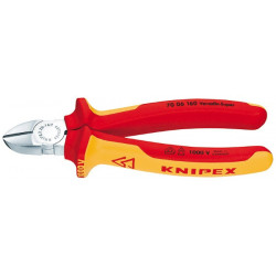 Pince coupante diagonale isolée 1000 V de marque KNIPEX , référence: B1399300