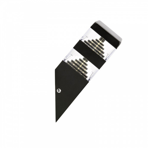 Applique extérieure module led 1000 Lm noir Pyramide LUMIHOME - LUMIHOME