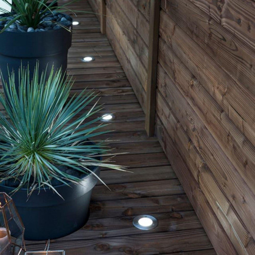 Spot à encastrer extérieur module led 500 Lumen 6500K Diam.10 cm LUMIHOME - LUMIHOME 