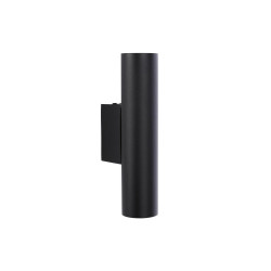 Applique Figura, 2xGU10, design noir LUSSIOL - LUSSIOL