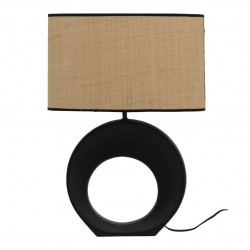 Lampe Anori, céramique, noir, H.60 cm, E27, SEYNAVE - SEYNAVE
