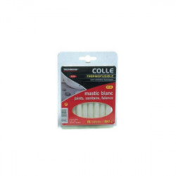 15 bâtons de colle pour joints sanitaires (12 x 100 mm) - TECHMAN