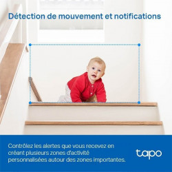 Camera de surveillance interieure motorise filaire tc71 tapo blanc - TP LINK