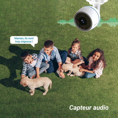 Caméra extérieure filaire H3C 2K, EZVIZ - EZVIZ