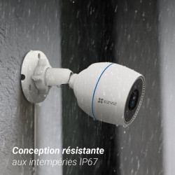 Caméra extérieure filaire H3C 2K, EZVIZ - EZVIZ