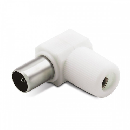 Fiche coudee TV femelle 9.52mm, Metronic - Sans marque