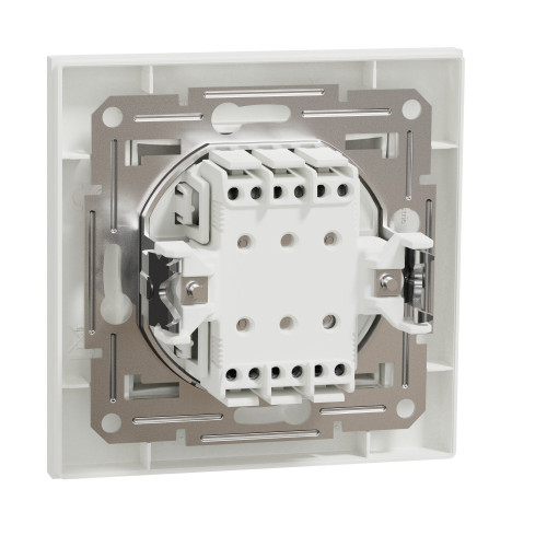 Interrupteur volet roulant complet Miluz, SCHNEIDER ELECTRIC, blanc - SCHNEIDER ELECTRIC