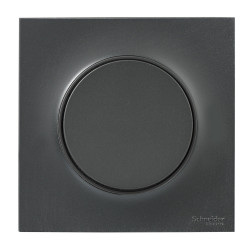 Lot de 5 interrupteurs va-et-vient complet Odace, SCHNEIDER ELECTRIC, anthracite - SCHNEIDER ELECTRIC