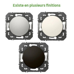 Lot de 6 interrupteurs va-et-vient à assembler, LEGRAND Dooxie, noir - LEGRAND