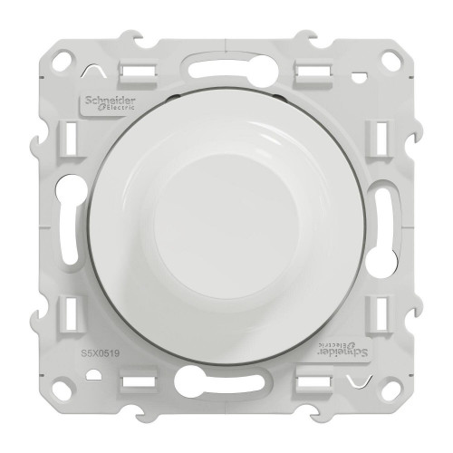 Variateur de lumière universel à assembler Odace, SCHNEIDER ELECTRIC, blanc - SCHNEIDER ELECTRIC
