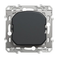Variateur de lumière universel à assembler Odace, SCHNEIDER ELECTRIC, gris anthracite - SCHNEIDER ELECTRIC