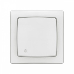 Interrupteur va-et-vient saillie à voyant, lumineux complet, LEGRAND Asl, blanc de marque LEGRAND, référence: B9129800