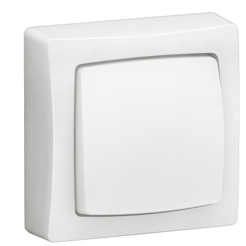 Poussoir saillie complet, LEGRAND Asl, blanc - LEGRAND