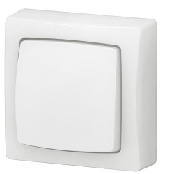 Poussoir saillie complet, LEGRAND Asl, blanc - LEGRAND