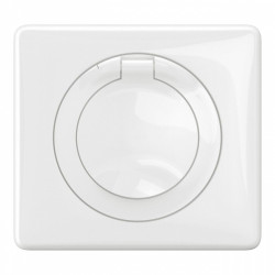 Prise etanche ip44 complet celiane blanc de marque LEGRAND, référence: B9131300