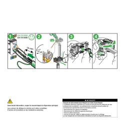 Prise rj45 complet Miluz, SCHNEIDER ELECTRIC, blanc - SCHNEIDER ELECTRIC