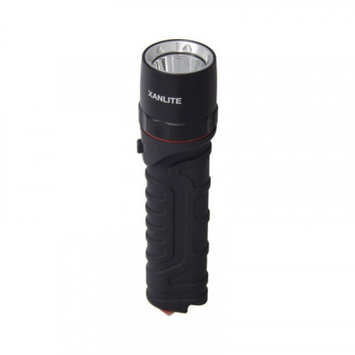 Lampe torche led piles 3 modes 800 lm ip68 noire Xanlite - Sans marque
