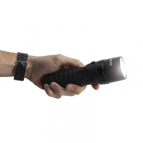 Lampe torche led piles 3 modes 800 lm ip68 noire Xanlite - Sans marque