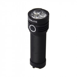 Lampe torche rechargeable ou a piles led 2500 lm noire Xanlite - Sans marque