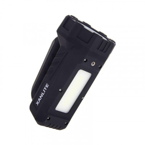 Projecteur rechargeable 900/400/80 lm 600 mètres noir Xanlite - Sans marque