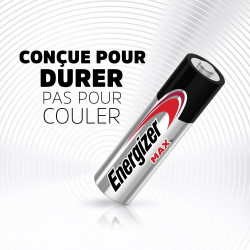 Lot de 12 + 4 piles lr06, 1.5 V, ENERGIZER - ENERGIZER