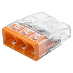 Lot de 20 bornes WAGO automatique 3 fils 2.5mm² de marque WAGO, référence: B9134700