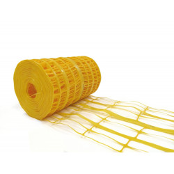 Grillage avertisseur jaune, L.25 m de marque Sans marque, référence: B9135700
