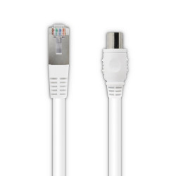 Cable coaxial RJ45, 9.52 male, Metronic de marque Metronic, référence: B9136700