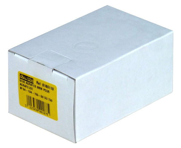 Agrafe Techman N.34 6mm Acier Pack de 5000 pièces - vue 3