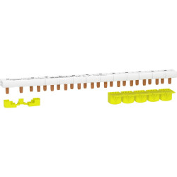 Peigne d'alimentation horizontal reversible SCHNEIDER ELECTRIC H.21 x l.236 mm de marque SCHNEIDER ELECTRIC, référence: B9137200