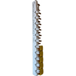 Peigne d'alimentation horizontal reversible SCHNEIDER ELECTRIC H.21 x l.236 mm - SCHNEIDER ELECTRIC