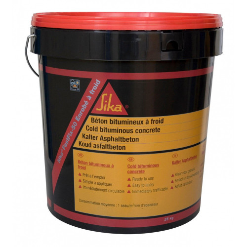 Enduit Bitumeux Sika 25 Kg - SIKA