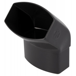 Coude 45° mâle / femelle pour gouttière Pcgoa PVC - GIRPI