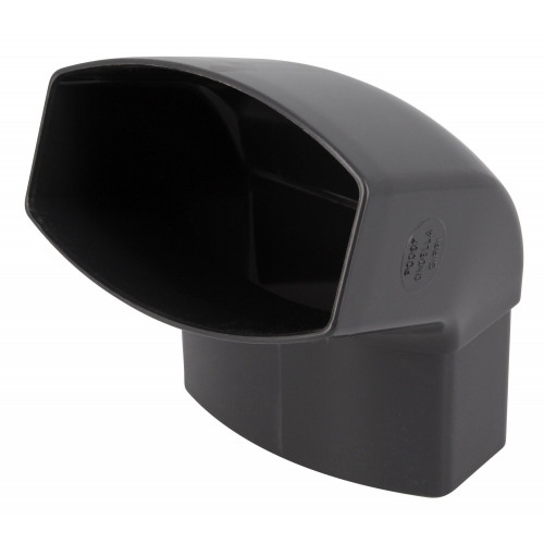 Coude 67.3° mâle / femelle pour gouttière Pcua PVC - GIRPI