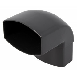 Coude 87.3° mâle / femelle pvc de marque GIRPI, référence: B9151500