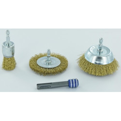 Brosses mixte perceuse pour bois TIVOLY, Diam.22/75 mm de marque TIVOLY, référence: B9153300