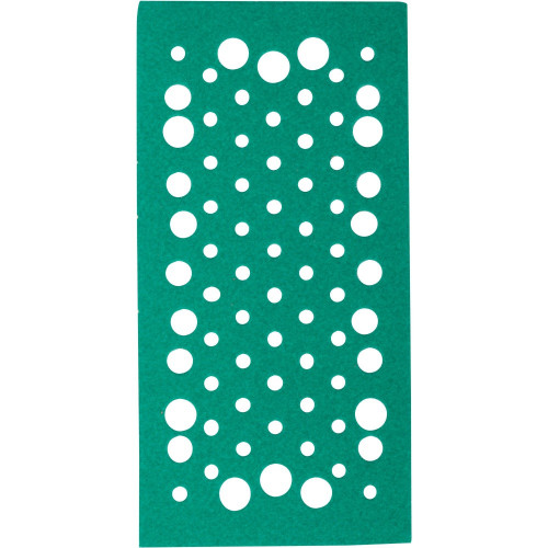 Lot de 10 patins abrasifs NORTON, 115x230 mm, grains 80 - NORTON