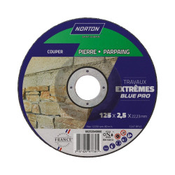 Disque 125x2,5 mater NORTON extreme de marque NORTON, référence: B9155500