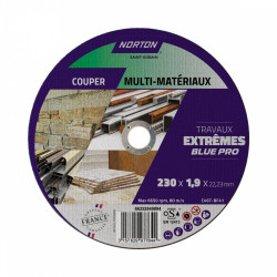 Disque tous mater NORTON extreme 230 x1,9 de marque NORTON, référence: B9156600