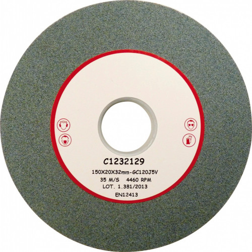 Meule carbure touret pour metal PEUGEOT, Diam.150 mm - PEUGEOT