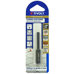 Foret diamant pour carrelage en grès, diam. 6mm TIVOLY de marque TIVOLY, référence: B9159100