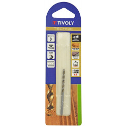 Foret hélicoïdaux pour bois TIVOLY, diam. 3 x 6.1 cm de marque TIVOLY, référence: B9159800