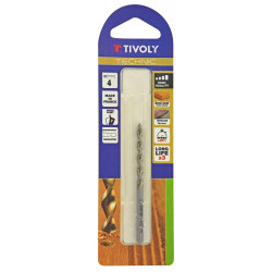 Foret hélicoïdaux pour bois TIVOLY, diam. 4 x 16 cm de marque TIVOLY, référence: B9159900