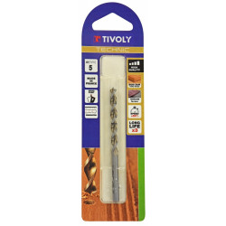 Foret hélicoïdaux pour bois TIVOLY, diam. 5 x 16 cm de marque TIVOLY, référence: B9160000