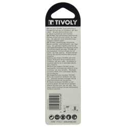 Foret hélicoïdaux pour bois TIVOLY, diam. 6 x 16 cm - TIVOLY