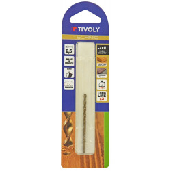 Foret hélicoïdaux pour bois, TIVOLY, diam. 2,5 x 16 cm de marque TIVOLY, référence: B9160200
