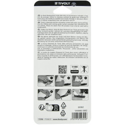 Lot de 4 forets céramique, TIVOLY, diam. 5-6-8-10 mm - TIVOLY